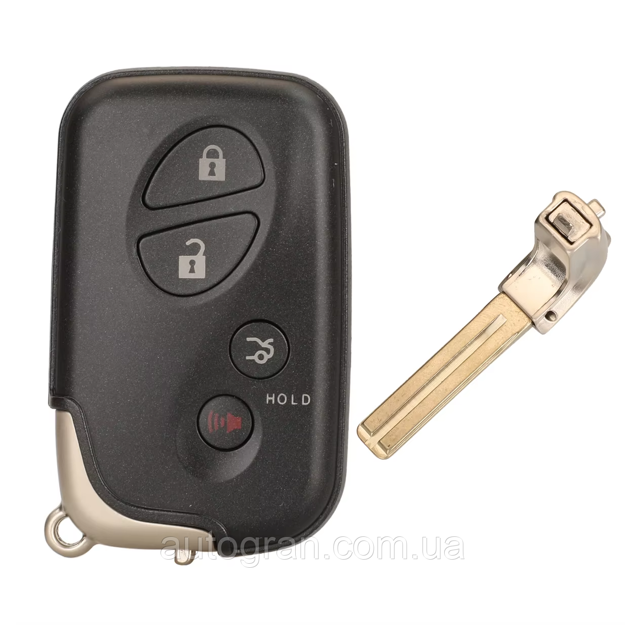 Корпус смарт ключа 3+1 кнопки Lexus IS250 ES350 GS350 LS460, фото 1