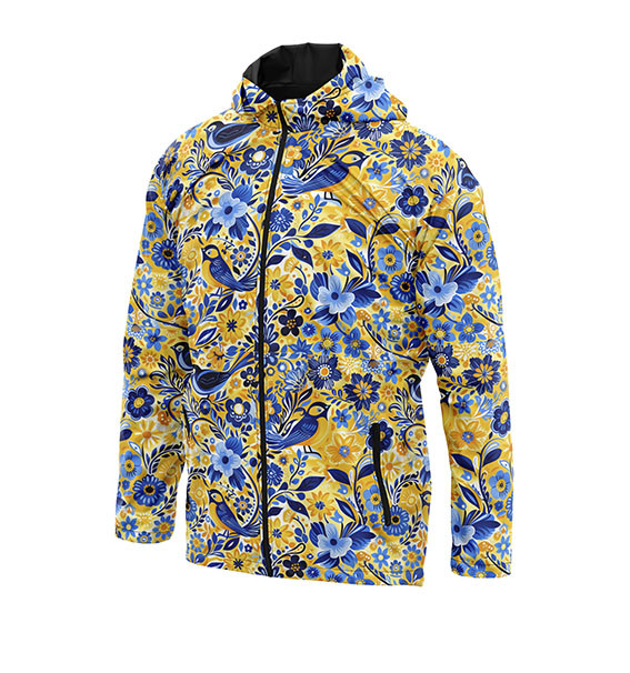 Куртка вітровка класична жіноча «Український сад»