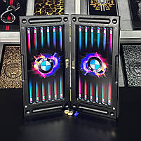 Нарди скляні з деревом BMW 50×24×6см подарункові, фото 3