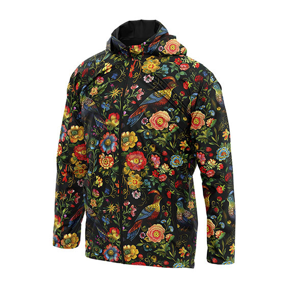 Куртка вітровка класична жіноча «Українська ніч»