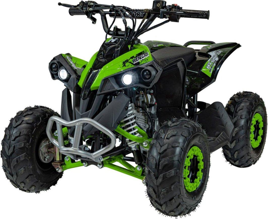 Дитячий акумуляторний квадроцикл RENEGADE HIPERFECT 110CC Зелений, фото 1
