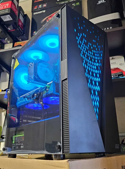 Ігровий комп'ютер Intel Core i3 12100 4.3GHZ, RX 580 4GB, 16GB DDR4, SSD 240, HDD 500GB, фото 1