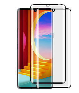 Захисне скло 2шт CDK для LG G9 Velvet 5G (LM-G900) | Full Glue 3D (017300) (black)