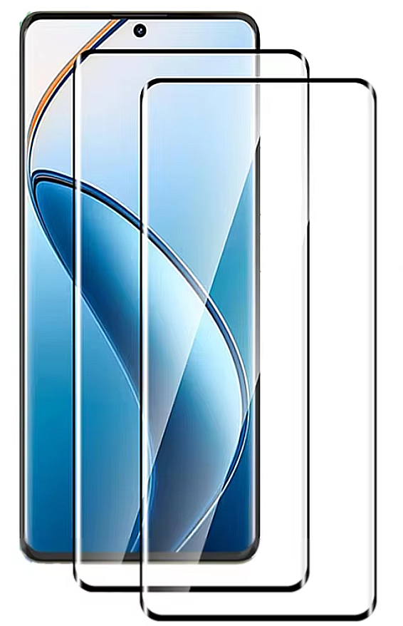 Захисне скло 2шт CDK для Oppo Find X5 Pro | Full Glue 3D (015584) (black)