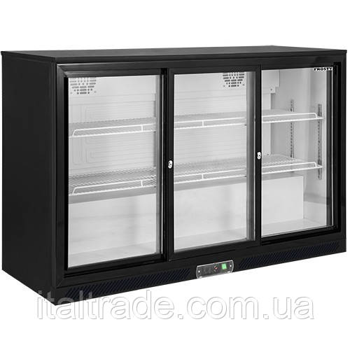 Шафа барна Frosty GN320HS об'ємом 320 л зі скляними дверима