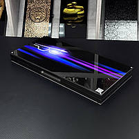 Нарди скляні з деревом BMW 60×30×6см довгі нарди та короткі нарди, фото 2