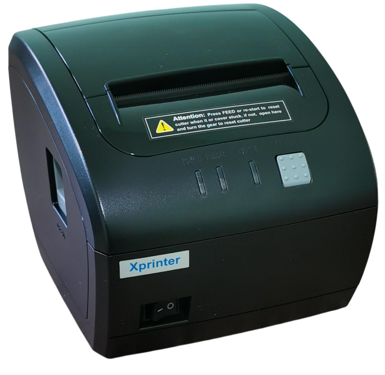 Принтер чеков Xprinter XP-Q260III Wi-Fi+USB новый дизайн термо принтер ...