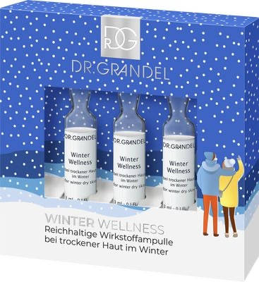 Ампули проти сухості шкіри взимку Dr. Grandel Winter Wellness, 3 х 3 мл, фото 1