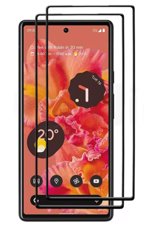 Захисне скло 2шт CDK для Google Pixel 7a | 3D Full Glue (016309) (black)