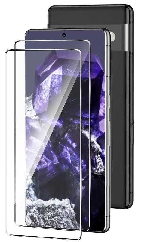 Захисне скло 2шт CDK для Google Pixel 8a | 3D Full Glue (017828) (black)