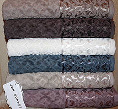 Рушник Lux Cotton "Denise" сауна 90*150 см Philippus 6 шт./пач., Туреччина