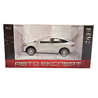 Машина металева Tesla Model 5 Тесла біла 1:22 світло звук відч двері баг капот 21*8*7см (RS-66012), фото 7