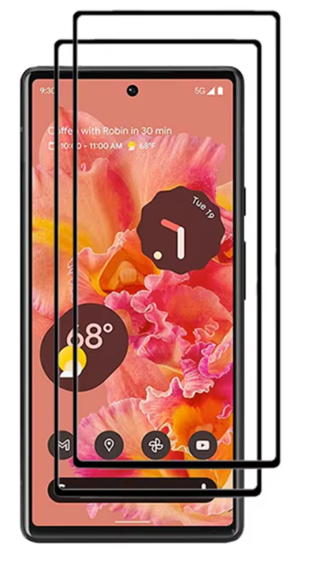 Захисне скло 2шт CDK для Google Pixel 6 Pro | 3D Full Glue (013768) (black)