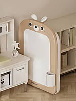 Дитячий мольберт двосторонній Lumpurini Missi Vario Comodo зі стільцем 3-в-1 з конструктором і магнітною дошкою для малювання, фото 7