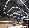 Підвісна світлодіодна люстри для офісу Spirit 210Вт, діаметр 2500мм. Освітлення для магазину, бару, кафе, фото 7