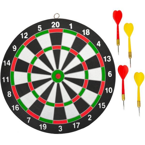 Дартс середній 37 см класичний + 6 дротиків