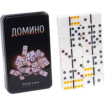 Доміно класичне в жерстяному футлярі