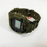 Годинники чоловічі для плавання SKMEI 1628CMGN, Годинники для подорожей Спортивно-тактичні IZ-62, фото 4