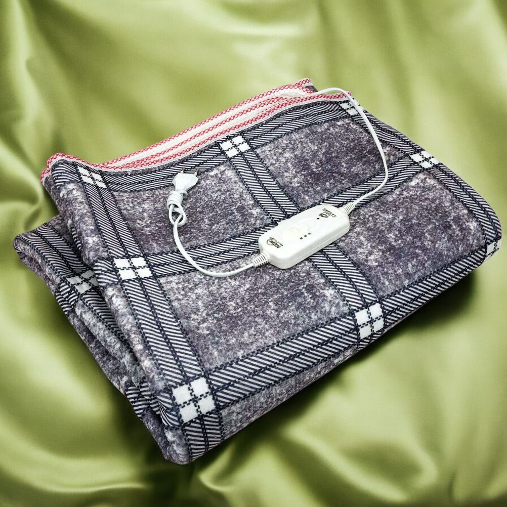 Ковдра з підігрівом Electric Blanket 150х170см, Теплі покривала, SA-508 Практична електроковдра
