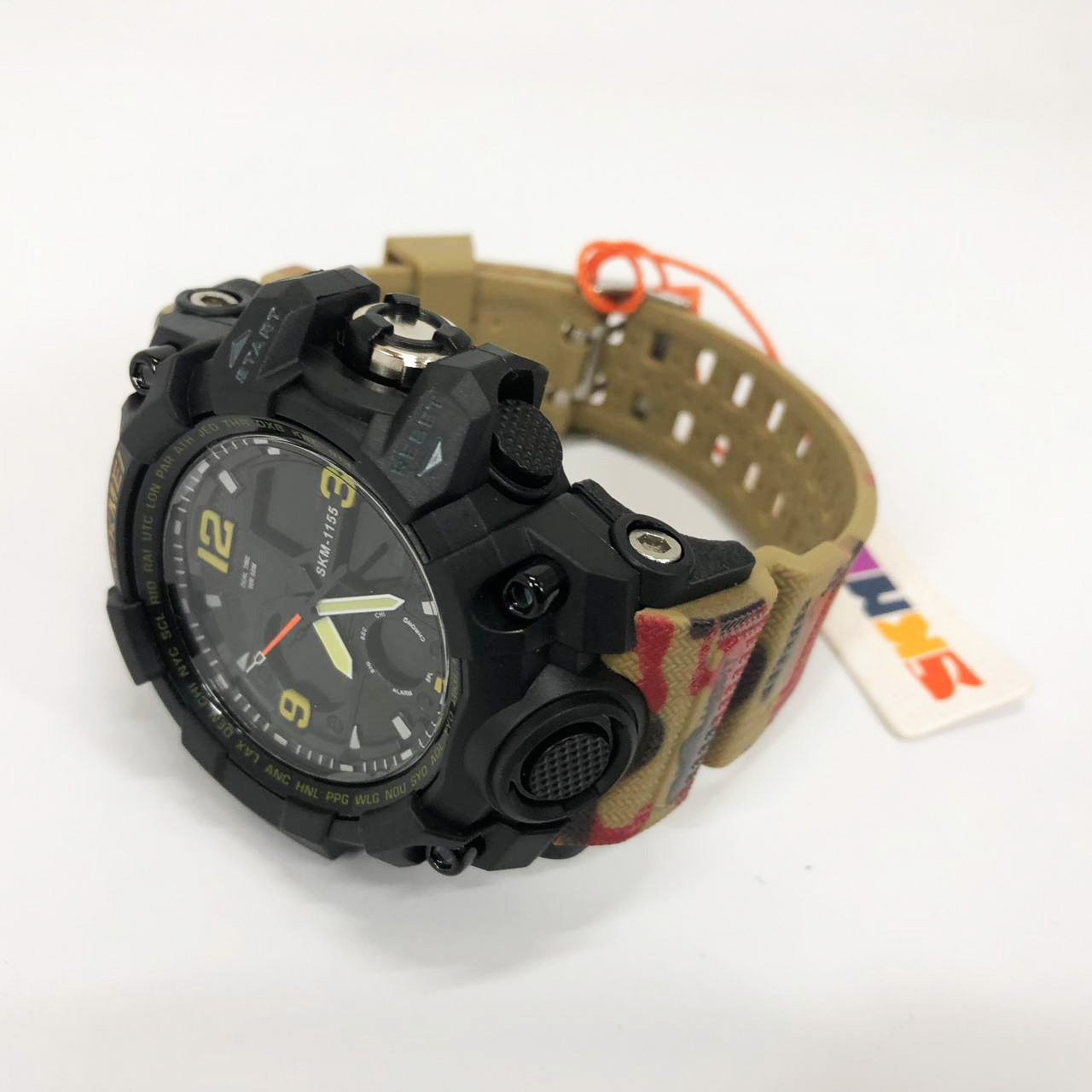Армійські електронні годинники SKMEI, Модні спортивні годинники для активного відпочинку RO-15, фото 1