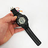 Годинники рибалки мисливця SKMEI 1167BK, Водонепроникні електронні годинники для походів BI-44, фото 4