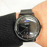 Модні чоловічі кварцові наручні годинники SKMEI 9245BK, Сталеві чоловічі кварцові годинники TX-93, фото 4