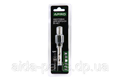 Хвостовик для коронок Bi-Met 1/4" Ø 14-30 мм APRO