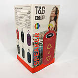 Блютуз колонка з флешкою TG656, Потужна переносна акустична колонка Портативна з Bluetooth DQ-96, фото 3