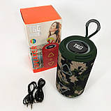 Блютуз колонка з флешкою TG656, Потужна переносна акустична колонка Портативна з Bluetooth DQ-96, фото 4