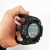 Годинники армійські оригінал SKMEI, Якісні спортивні годинники військові чоловічі YD-19, фото 10