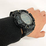 Годинники армійські оригінал SKMEI, Якісні спортивні годинники військові чоловічі YD-19, фото 5