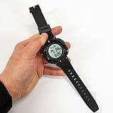 Військові тактичні годинники SKMEI 2010BKWT BLACK-WHITE, Армійські наручні годинники для чоловіків CZ-42, фото 5
