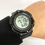 Військові тактичні годинники SKMEI 2010BKWT BLACK-WHITE, Армійські наручні годинники для чоловіків CZ-42, фото 8