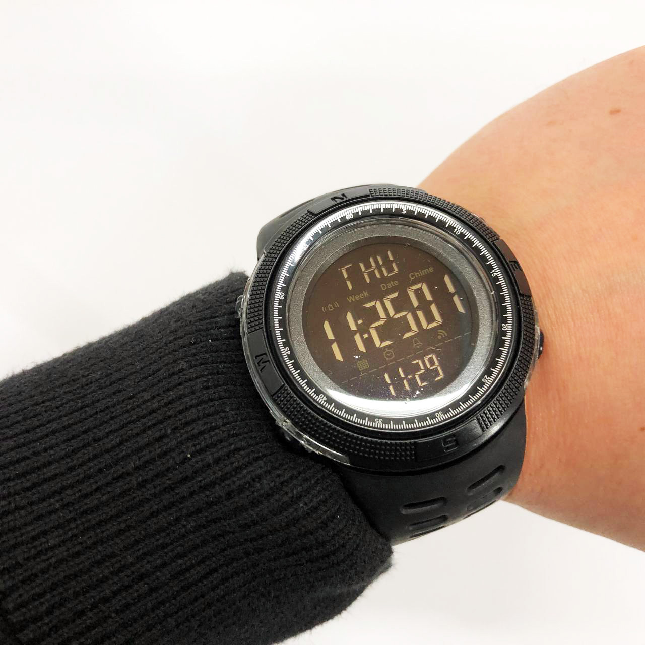Годинники для військових операцій SKMEI 2070BK BLACK, Протиударний годинник, Годинники SX-862 спортивні спорт
