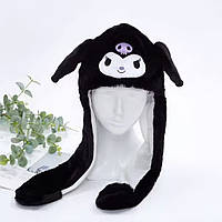 Шапка з рухомими вухами Onegai My Melody Куромі Kuromi Sanrio