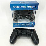 Джойстик DOUBLESHOCK для PS 4, бездротовий ігровий геймпад PS4/PC акумуляторний джойстик. BD-564 Колір чорний, фото 11
