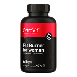 Жироспалювач Fat Burner for women OstroVit 60 капсул