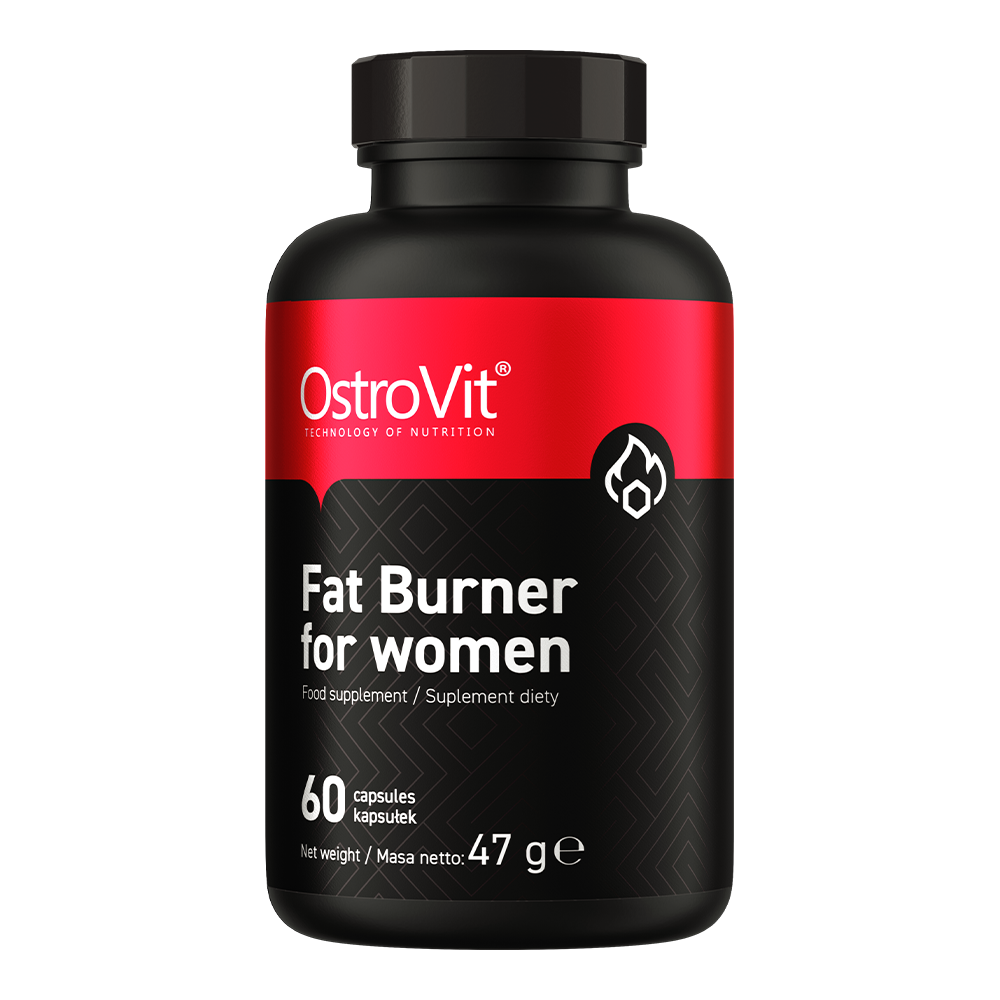 Жироспалювач Fat Burner for women OstroVit 60 капсул, фото 1