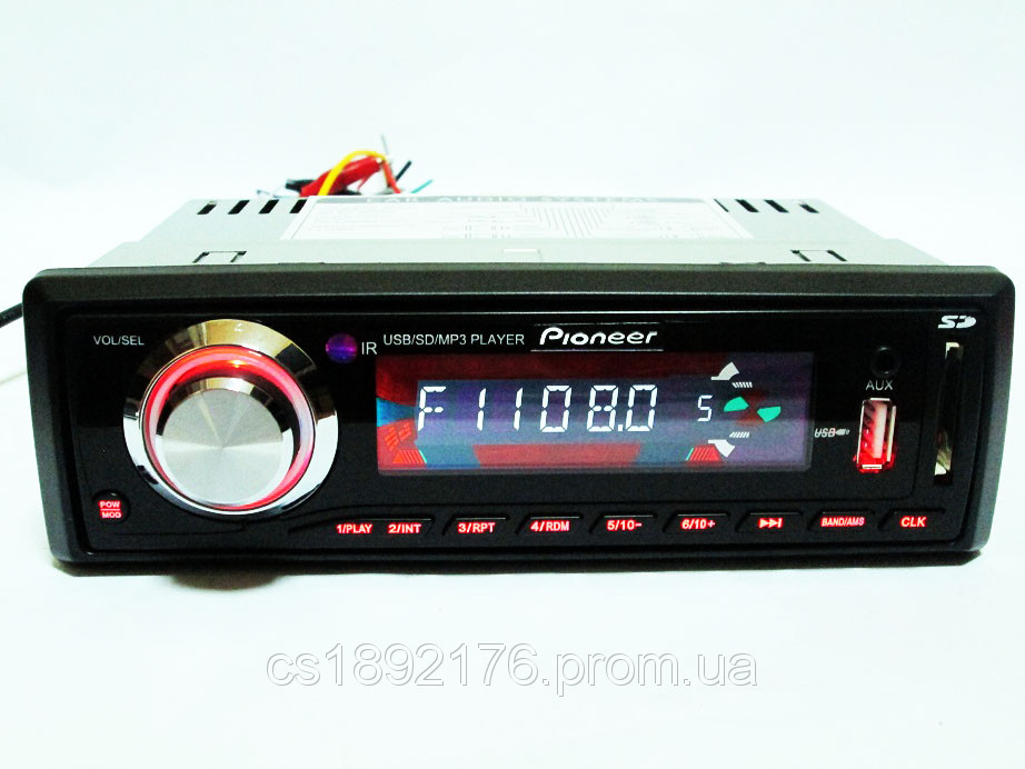 Автомагнітола 2000U — USB + SD + AUX + FM (4x50W)