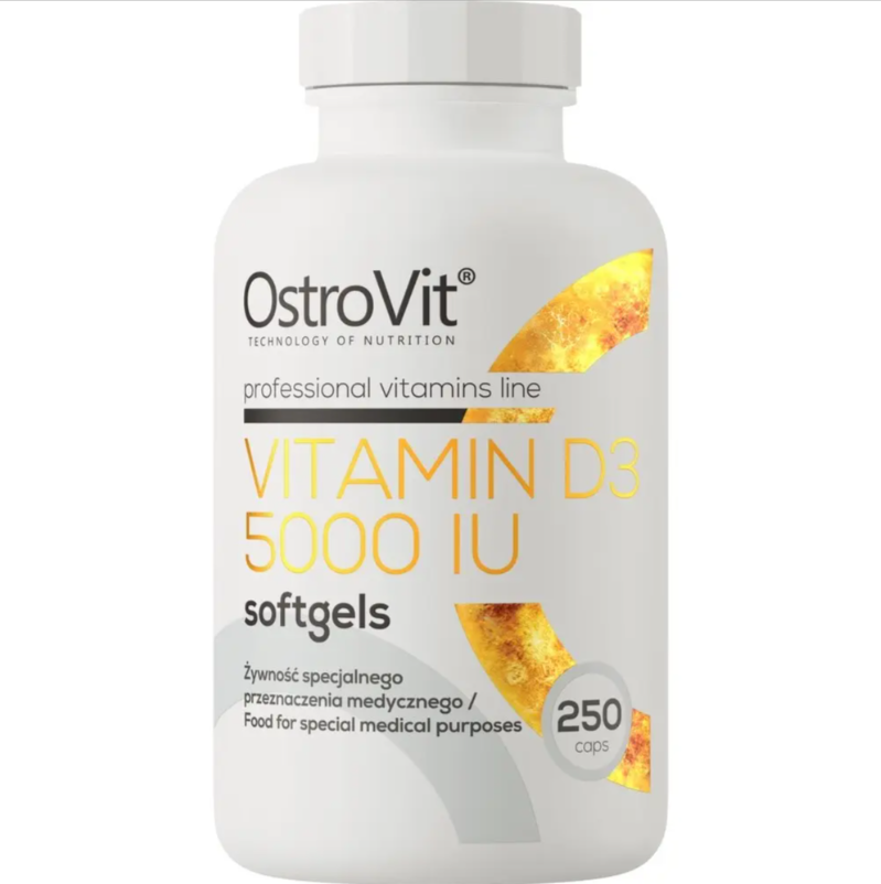 Vitamin D3 5000 IU OstroVit 250 капсул