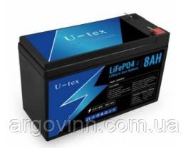 LiFePО4 акумуляторна батарея U-Tex 12.8V 8Ah