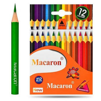 Олівці кольорові 12 кольорів WW00110 G-Rich