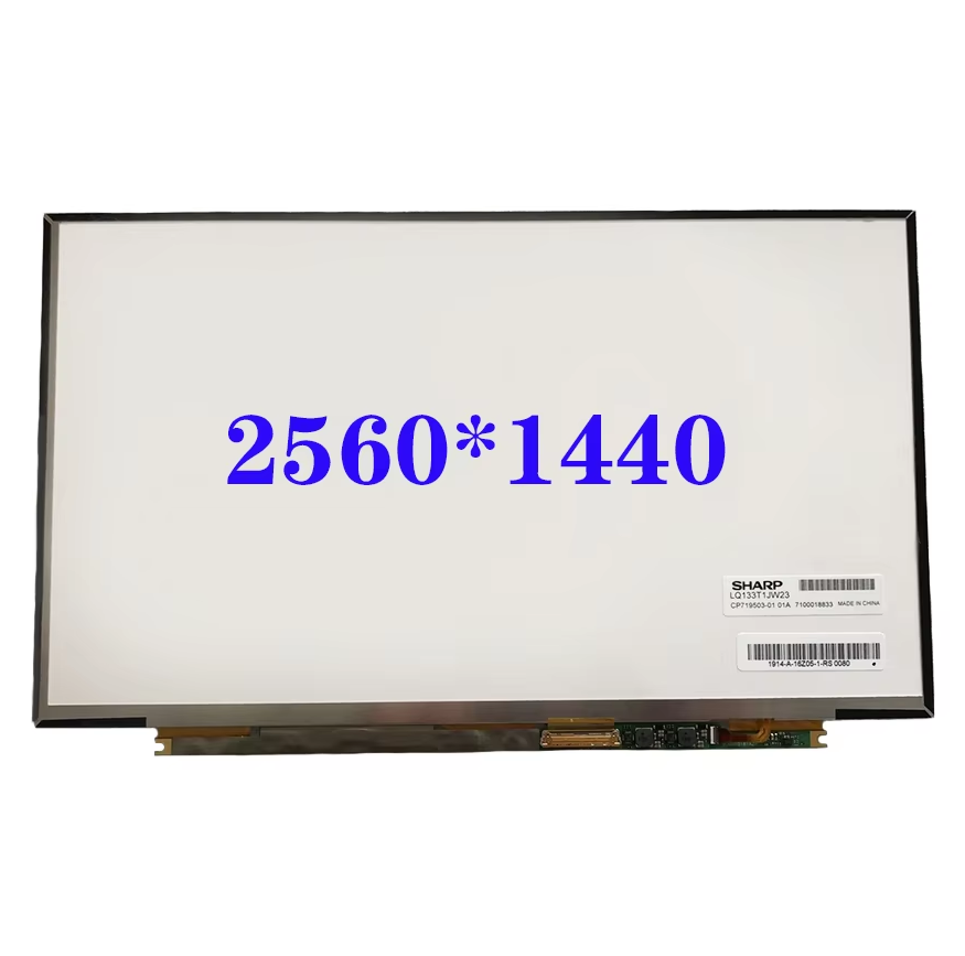 Матриця для ноутбука 13,3 Led Slim (Quad HD) 2560x1440 40pin edp роз'єм праворуч внизу (без вух) LQ133T1JW23 бв
