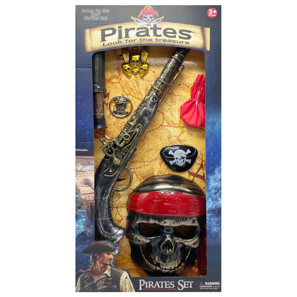 Дитячий ігровий набір "Pirates Ser" Bambi 8897А-132 маска, зброя, Toyman
