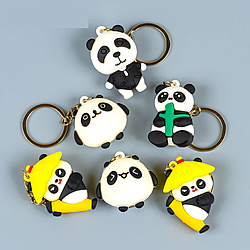 Брелоки Панди гумові 9,5 см