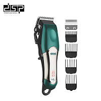 Профессиональная беспроводная машинка для стрижки волос DSP 90673 триммер для волос, бороды и усов