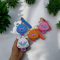 Гаманець-монетниця силіконова Зайка синій [tsi253736-TSI], фото 2