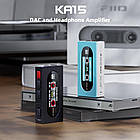 ⇒ FiiO KA15 - ЦАП, DAC, підсилювач, dongle, AMP на 2-х CS43198, 560мВт/32Ом, 768kHz/32bit, DSD256, фото 4