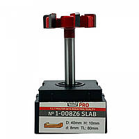 Фреза для вирівнювання площини VATZO 1008 D40 d8 L80 h10 z6