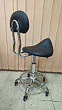 Стільчик сідло для майстра LS-444 Black, фото 3